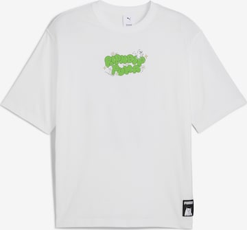 PUMA T-Shirt 'Puma x Ripndip' in Weiß: Vorderseite