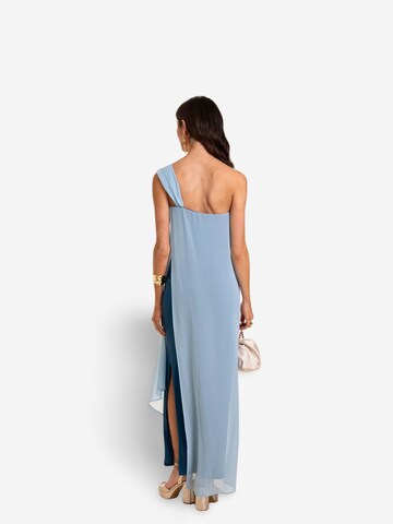 Robe de soirée THE-ARE en bleu