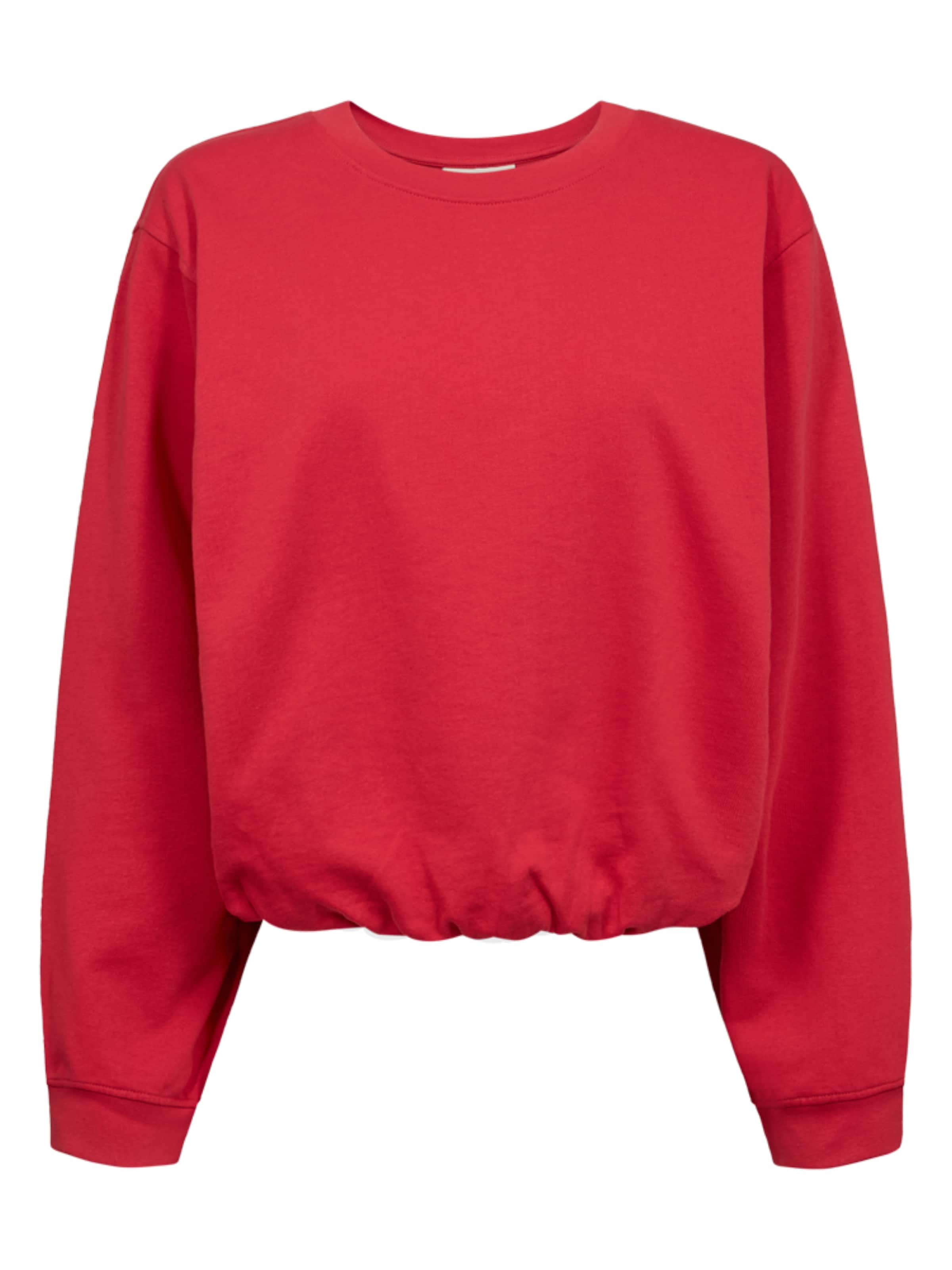 Freequent Sweater 'FreeQuent Saida True red' in Red: front