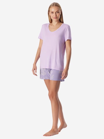 SCHIESSER Pajama ' Modern Nightwear ' in Blue: front