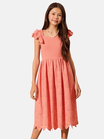 Lipsy Dress in Orange: front