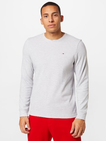 T-Shirt Tommy Jeans en gris : devant