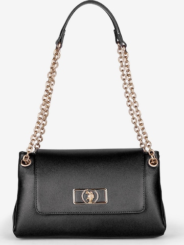 U.S. POLO ASSN. Shoulder Bag in Black: front