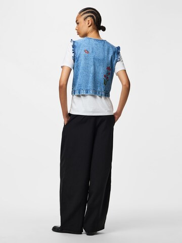 PIECES Weste 'PCPalma' in Blau