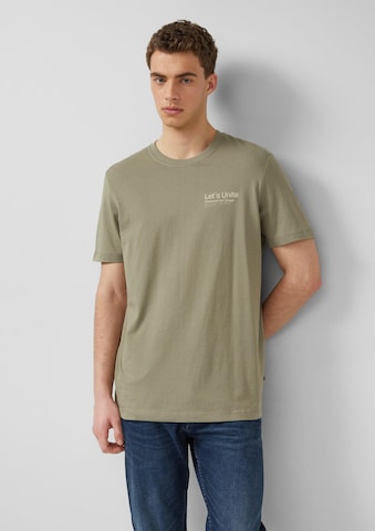 T-Shirt s.Oliver en vert : devant