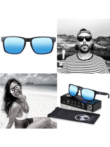 Lunettes de soleil sport 'MowMow Stick Sunglasses - Polarized - Men - Women' Mowmow en bleu