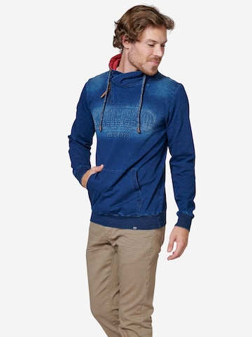 KOROSHI Sweatshirt i blå: framsida