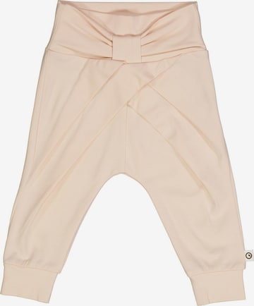 Pantalon '' Müsli by GREEN COTTON en beige : devant
