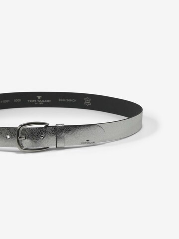 TOM TAILOR Belt 'ANGELINA' in Silver