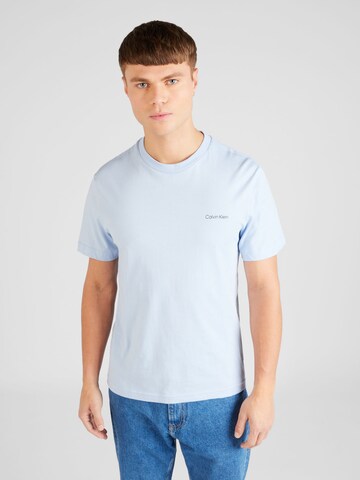 T-Shirt Calvin Klein en bleu