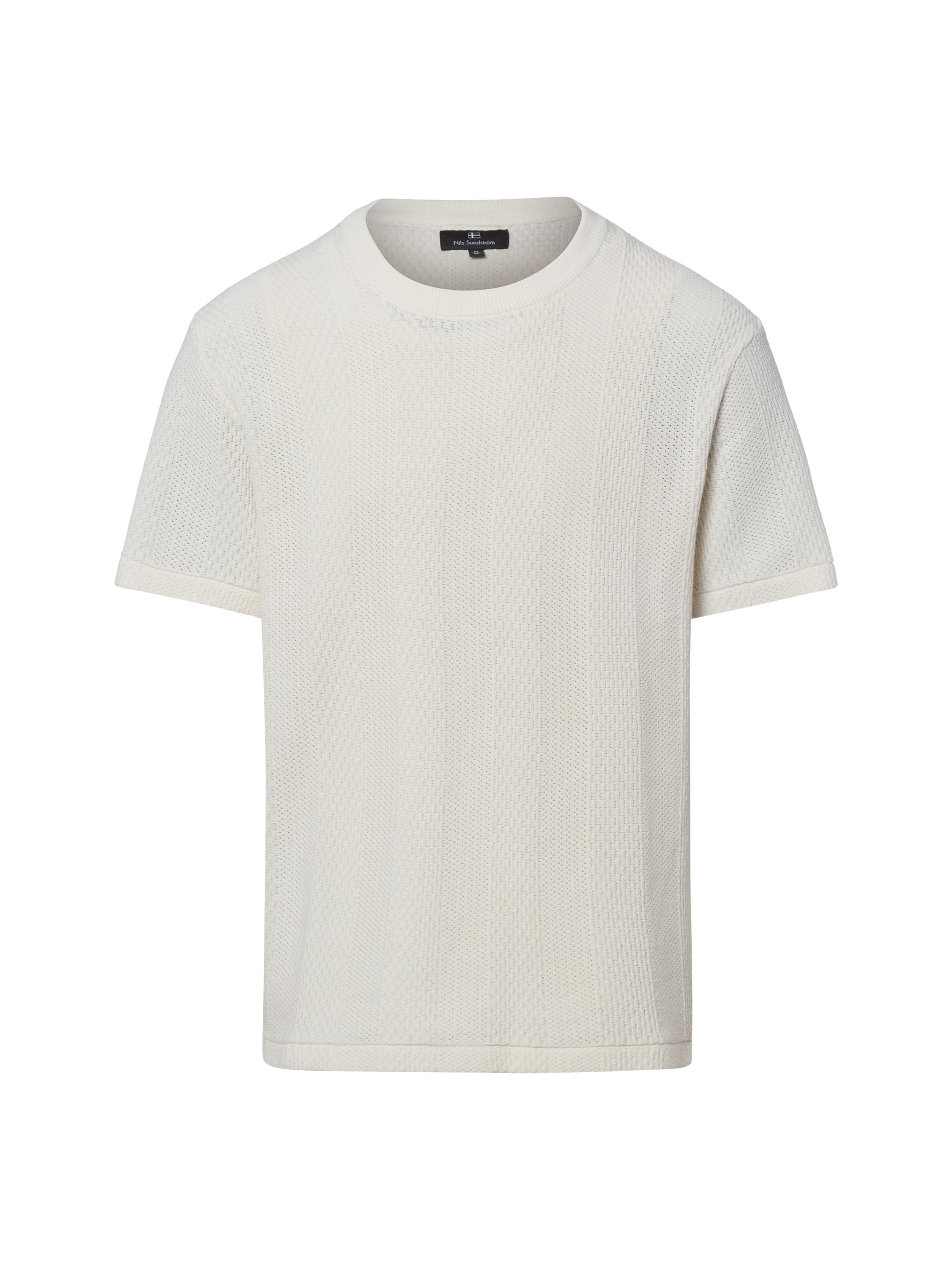 T-Shirt 'Travis' Nils Sundström en beige : devant