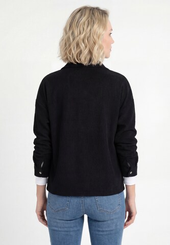 MIMO Gebreid vest in Zwart