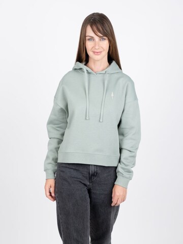 NIKIN Sweatshirt 'Tree' in Blue: front