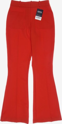 TOPSHOP Pants in XXS in Red: front