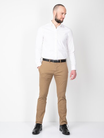 Sunwill Regular Chino Pants in Beige