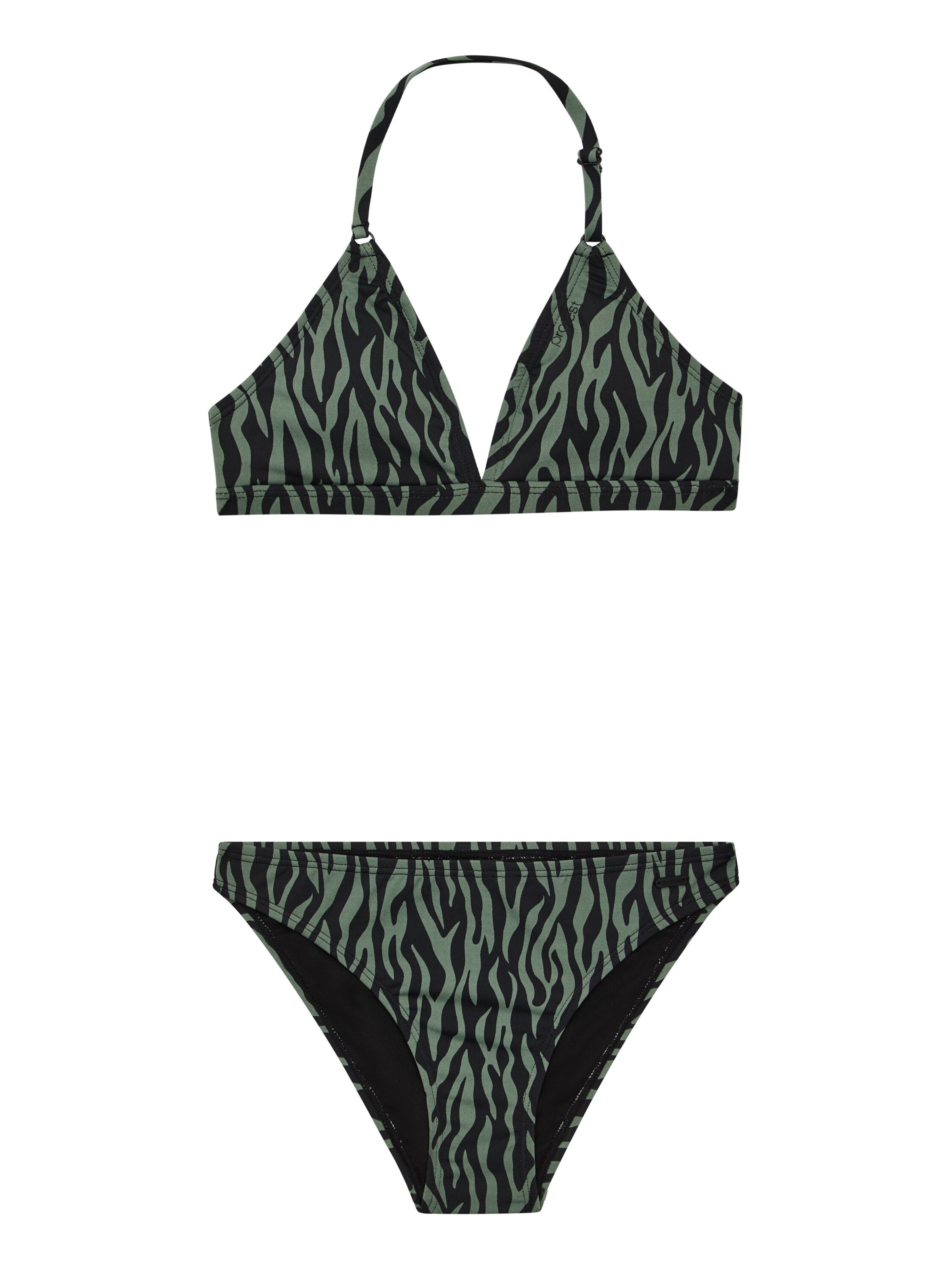 PROTEST Triangel Bikini 'PRTAniston JR'‌‌‌‌‌‌‌‌ in Grün: Vorderseite