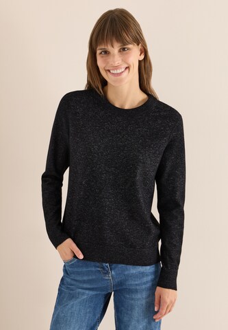CECIL Sweater in Black: front