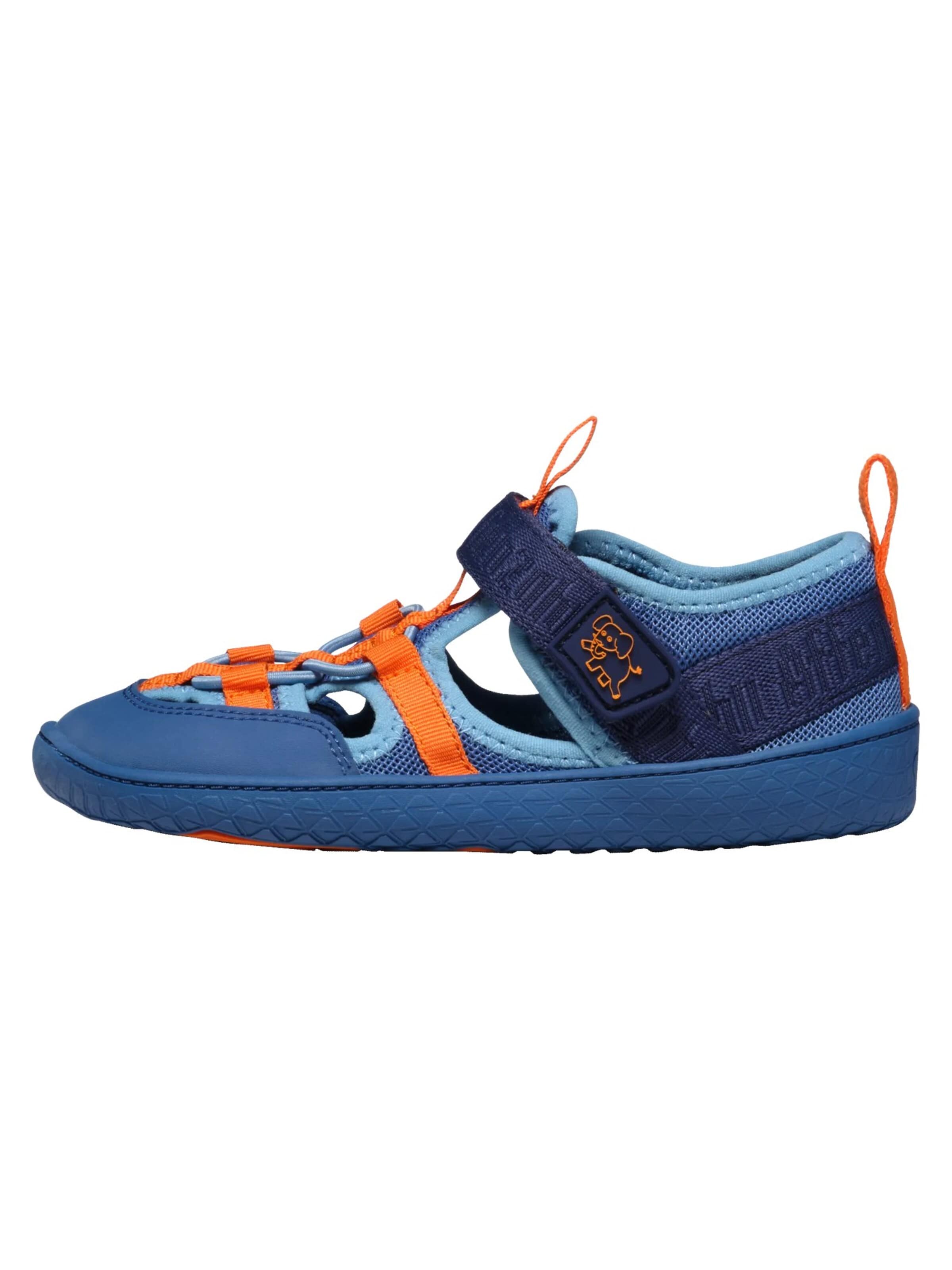 Affenzahn Sandals 'Sandale Vegan Roughy' in Blue: front