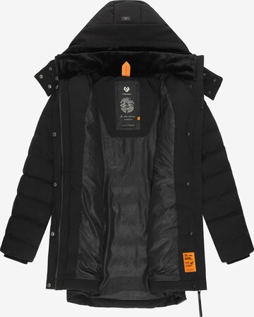 Ragwear Winterparka 'Ashanta' in Zwart