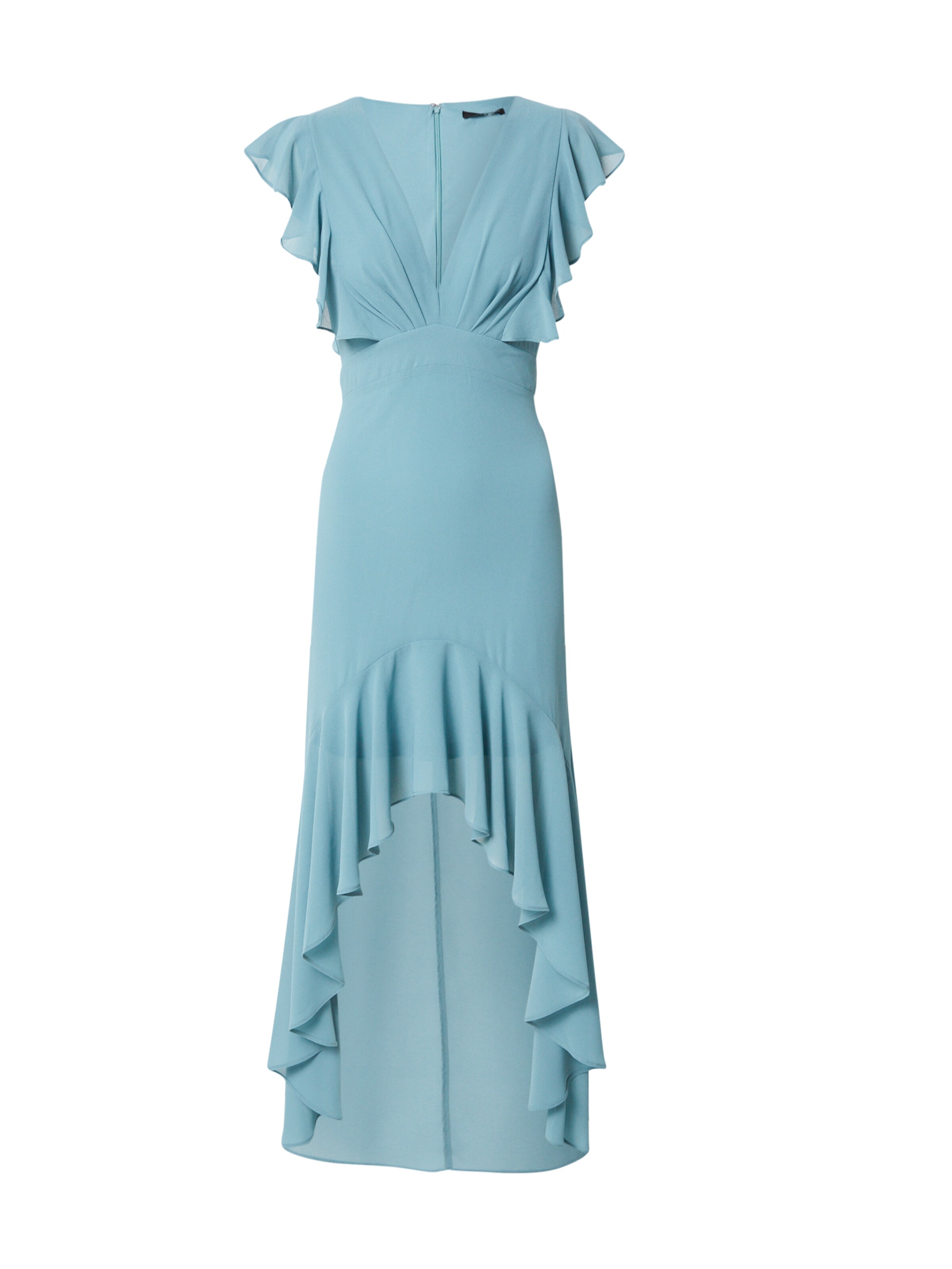 TFNC Večerné šaty 'NISHA' - Zelená: predná strana