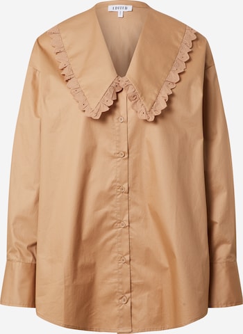 EDITED Blouse 'Raquel' in Beige: front