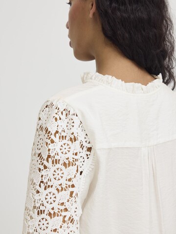 Camicia da donna 'IXMirella' di ICHI in bianco