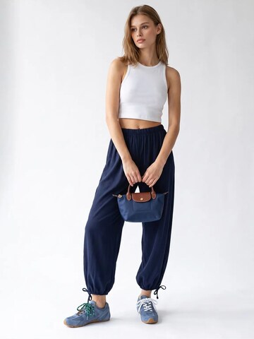 Tapered Pantaloni de la MixRay pe albastru