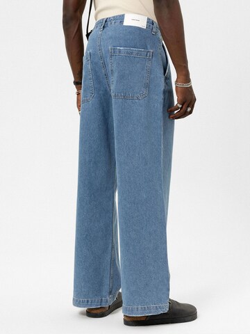 Wide Leg Jean à pince 'Corsicana' VAMOS CLO en bleu
