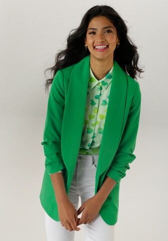 Aniston SELECTED Blazer in Grün: Vorderseite