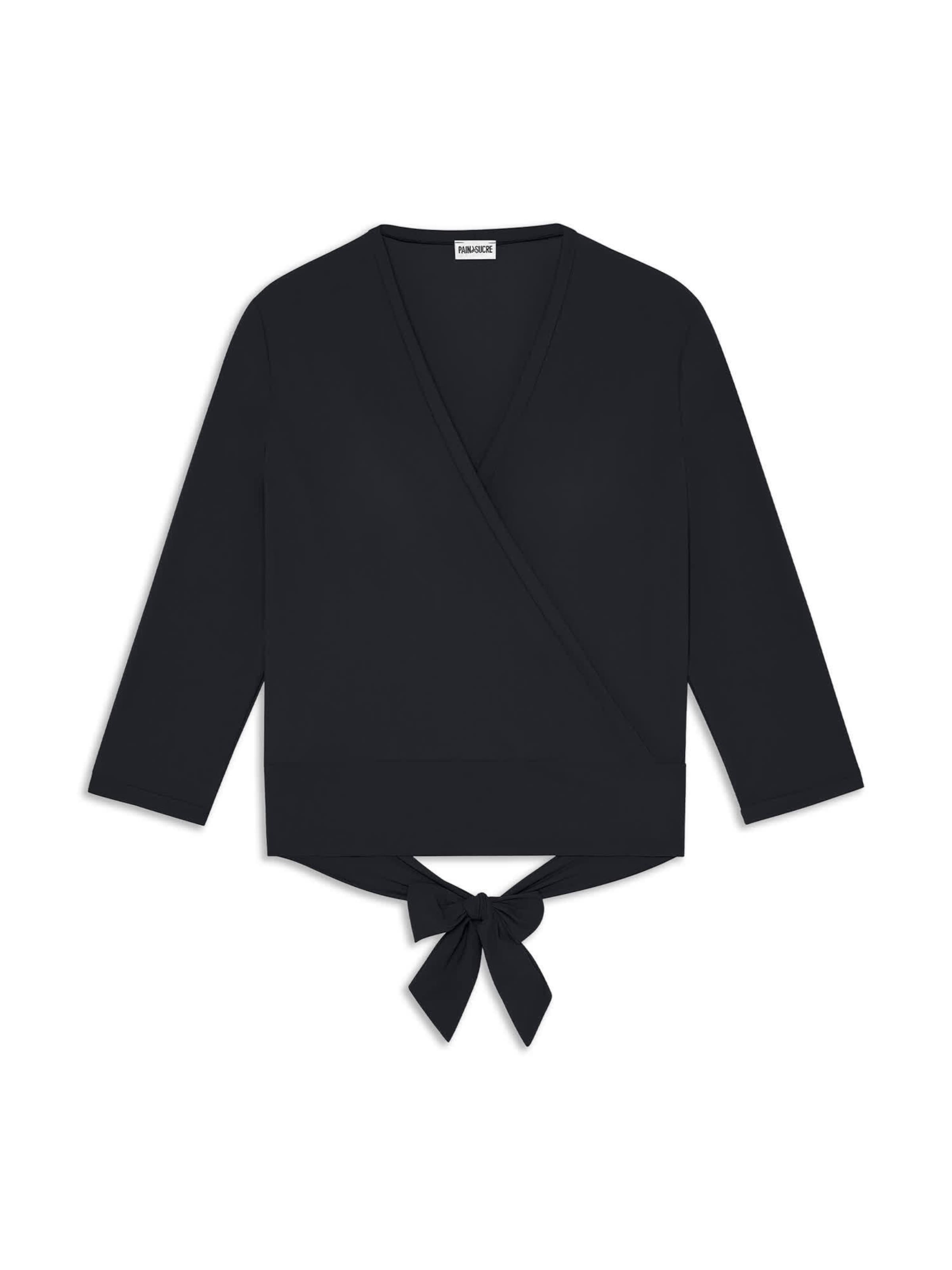 PAIN de SUCRETop 'LUIZA' - crna boja: prednji dio
