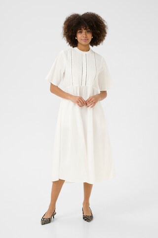 CULTURE Dress 'Zeta Antoinett' in White: front