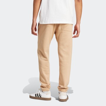 ADIDAS SPORTSWEAR Tapered Sporthose in Beige