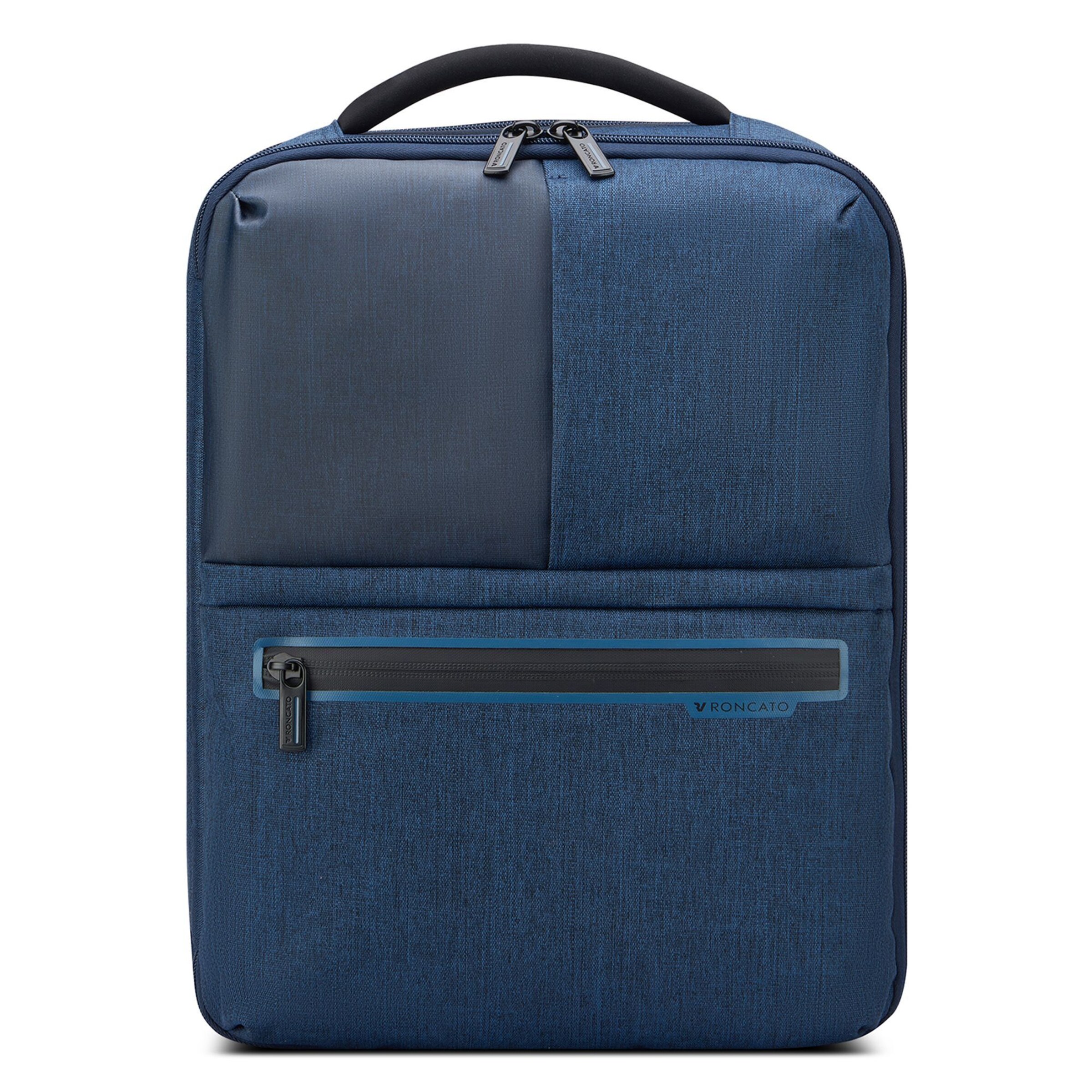 Roncato Backpack 'Trial' in Blue: front