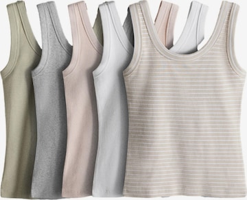 The Set Top in Beige: front
