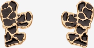 MYMO - Pendientes en negro: frente