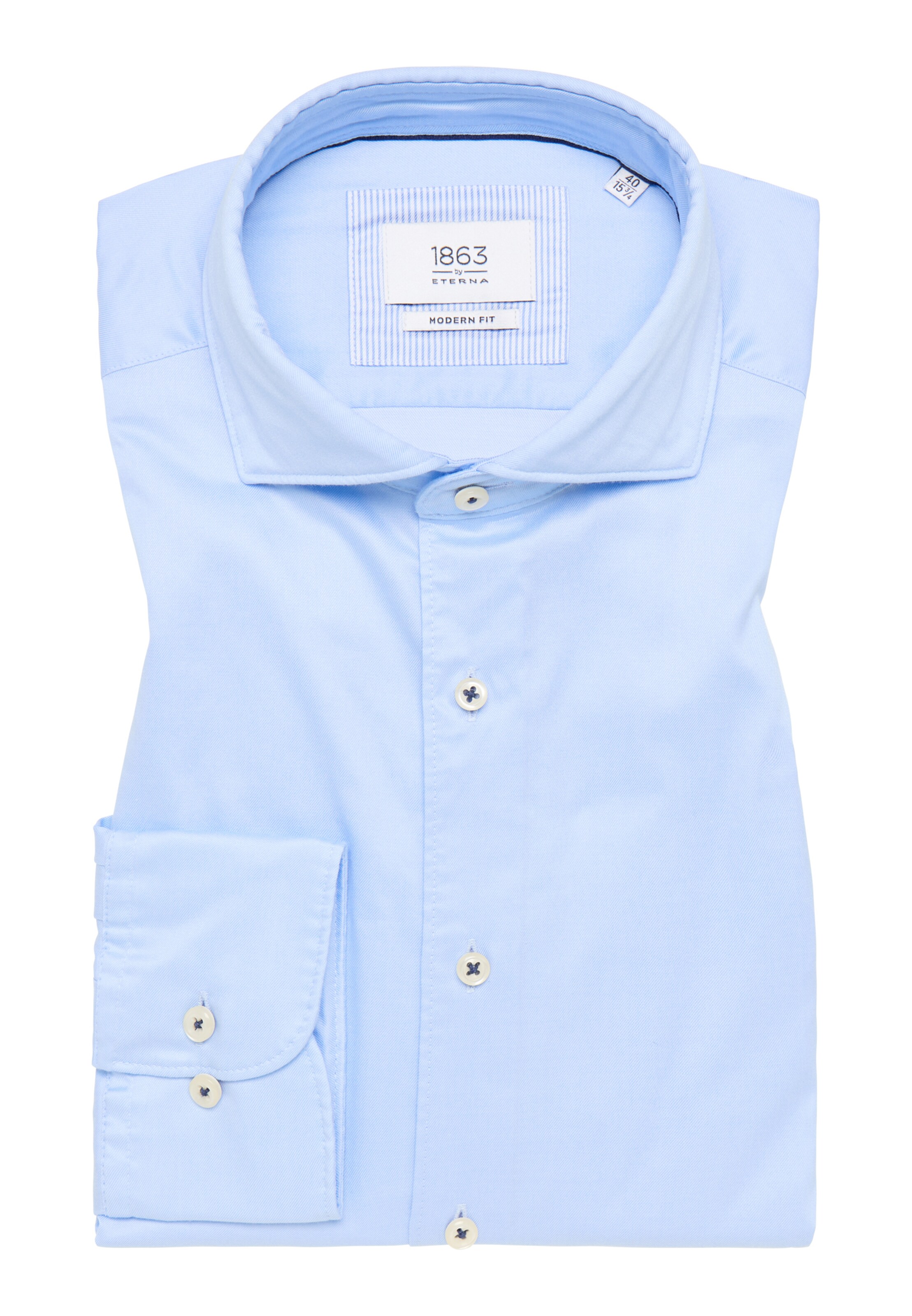 ETERNA Regular fit Business shirt in Blue