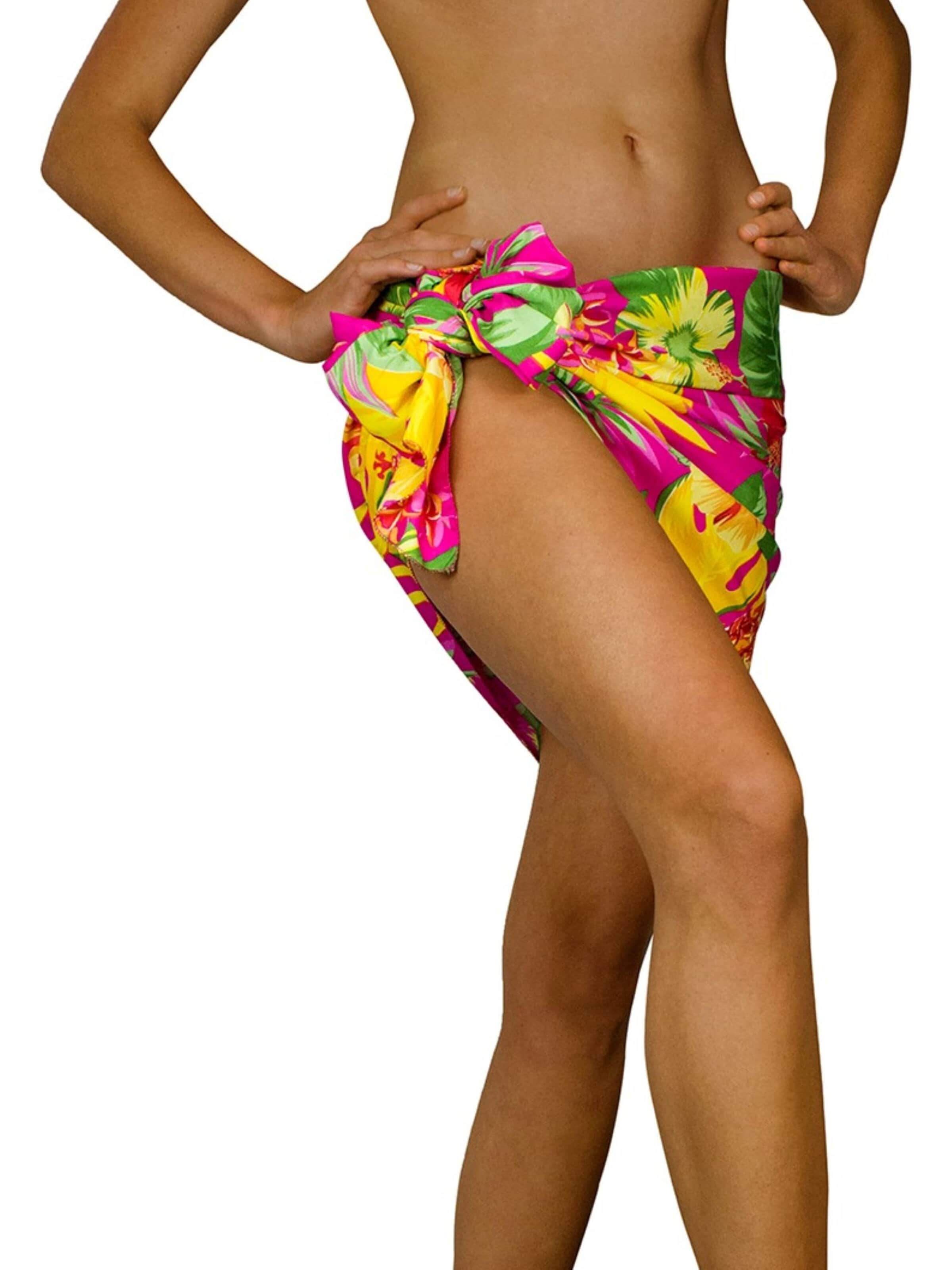 King Kameha Shawl 'Pineapple' in Pink