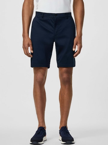 Hackett London Slimfit Chino in Blauw: voorkant