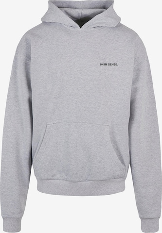 9N1M SENSE Sweatshirt 'Champions' in Grau: predná strana