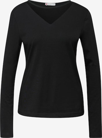 Maglietta di STREET ONE in nero: frontale