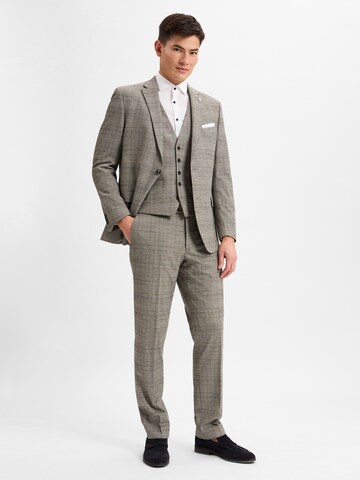 Coupe regular Veste de costume Andrew James en gris