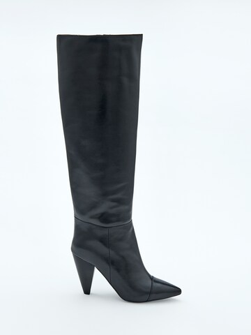 Bottes 'Uhura' EDITED en noir