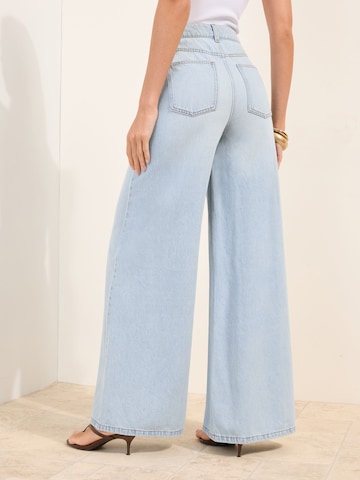 Friends Like These Wide leg Jeans in Blauw