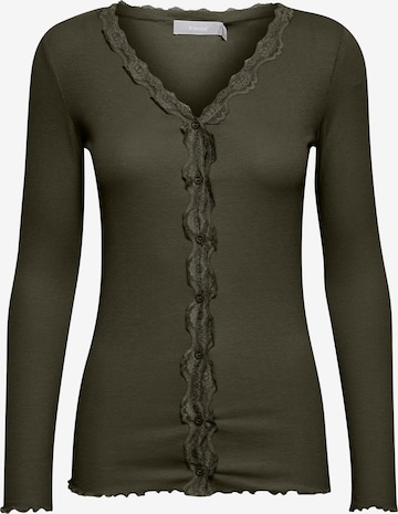 Fransa Knit cardigan in Green: front