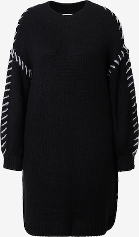 Robes en maille Studio Untold en noir : devant