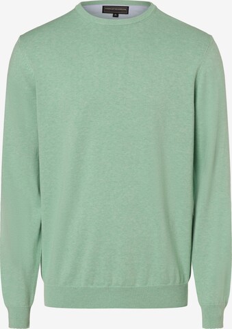 Pull-over Finshley & Harding en vert : devant