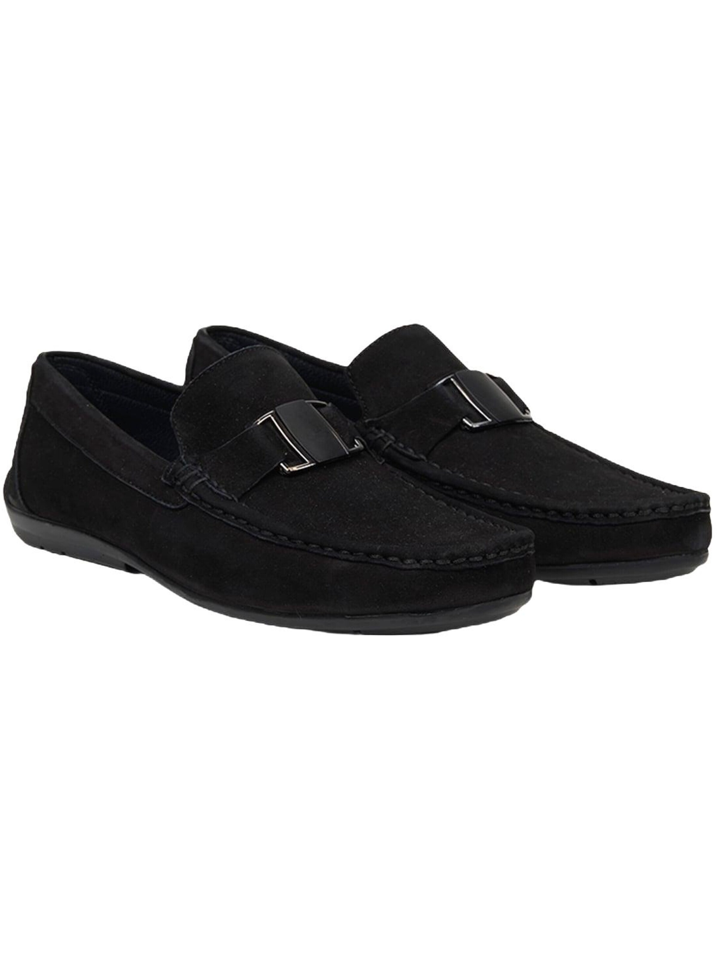 Desa Moccasins 'Slipper' in Black
