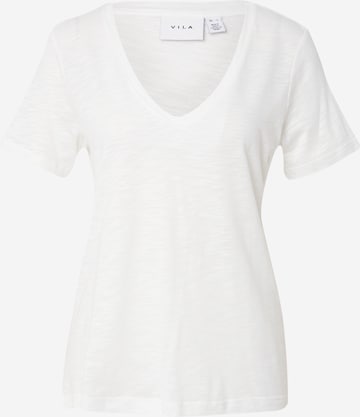 T-shirt 'NOVA' VILA en blanc : devant