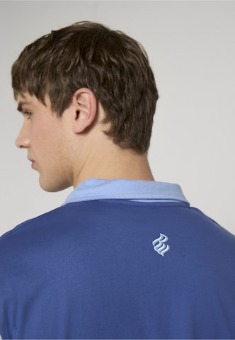 ROCAWEAR Koszulka 'Oldbutgold' w kolorze niebieski