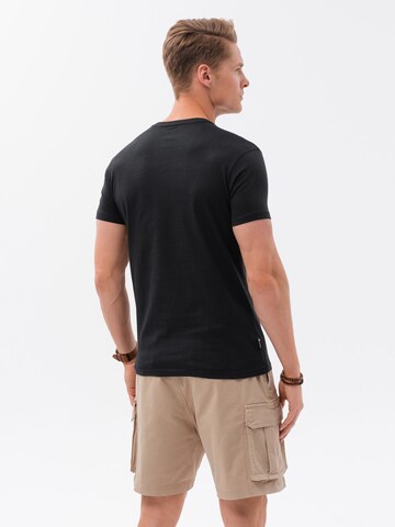 T-Shirt 'S1735' Ombre en noir